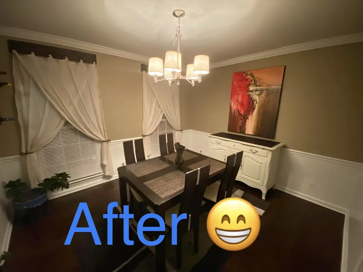 Professional dining room restoration after water damage in Hobart